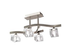 Cuadrax SN Ceiling Lights Mantra Semi Flush Fittings Cuadrax SN Ceiling Lights Mantra Semi Flush Fittings